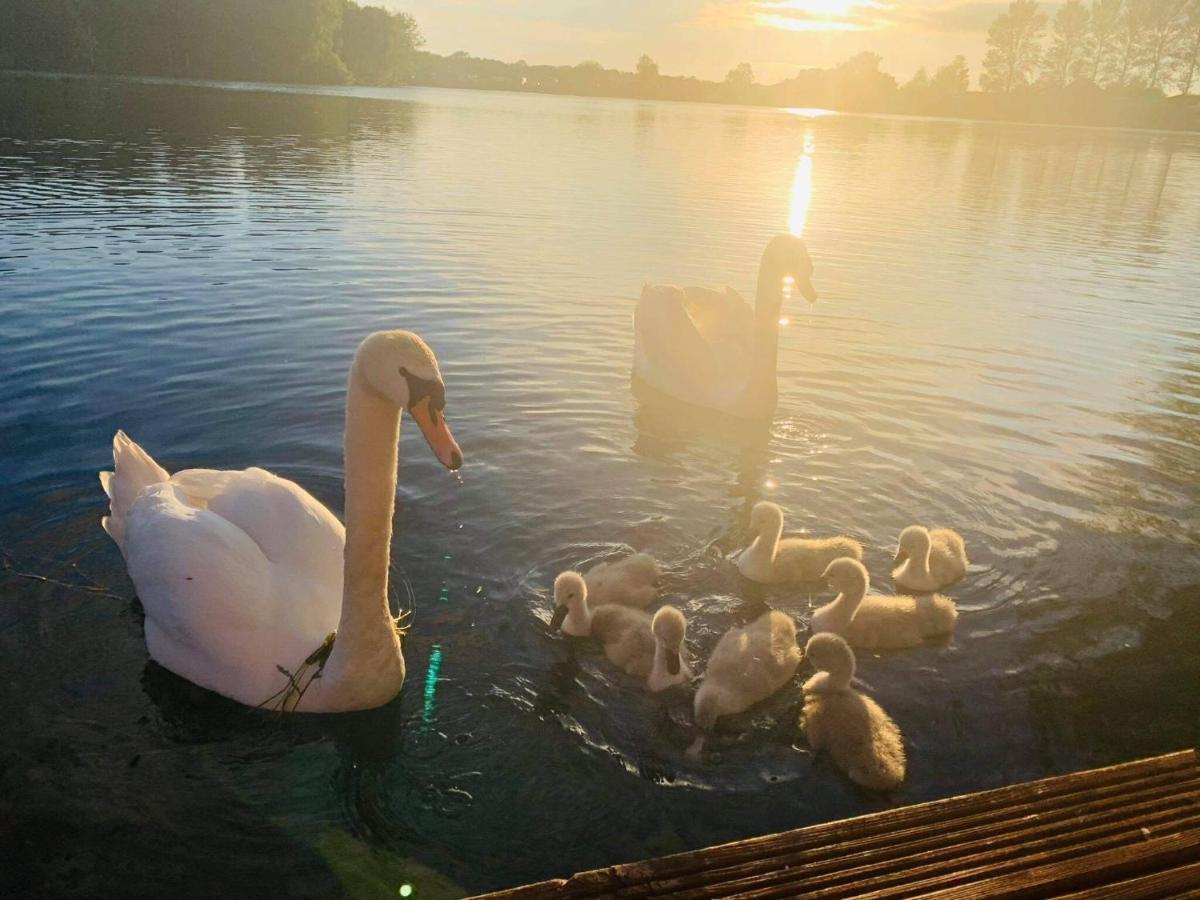 Lakeside Retreat 3 With Hot Tub, Private Fishing Peg Situated At Tattershall Lakes Country Park Bagian luar foto